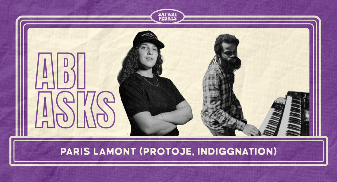 How Paris LaMont Uses Safari Pedals Audio Plugins in His Live Rig - Safari Pedals