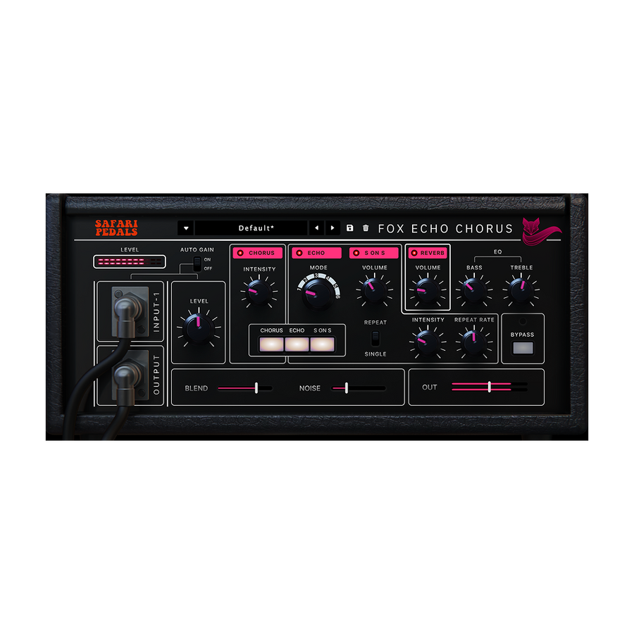 Classic soundwaves with Fox Echo Chorus | Audio Plugin
