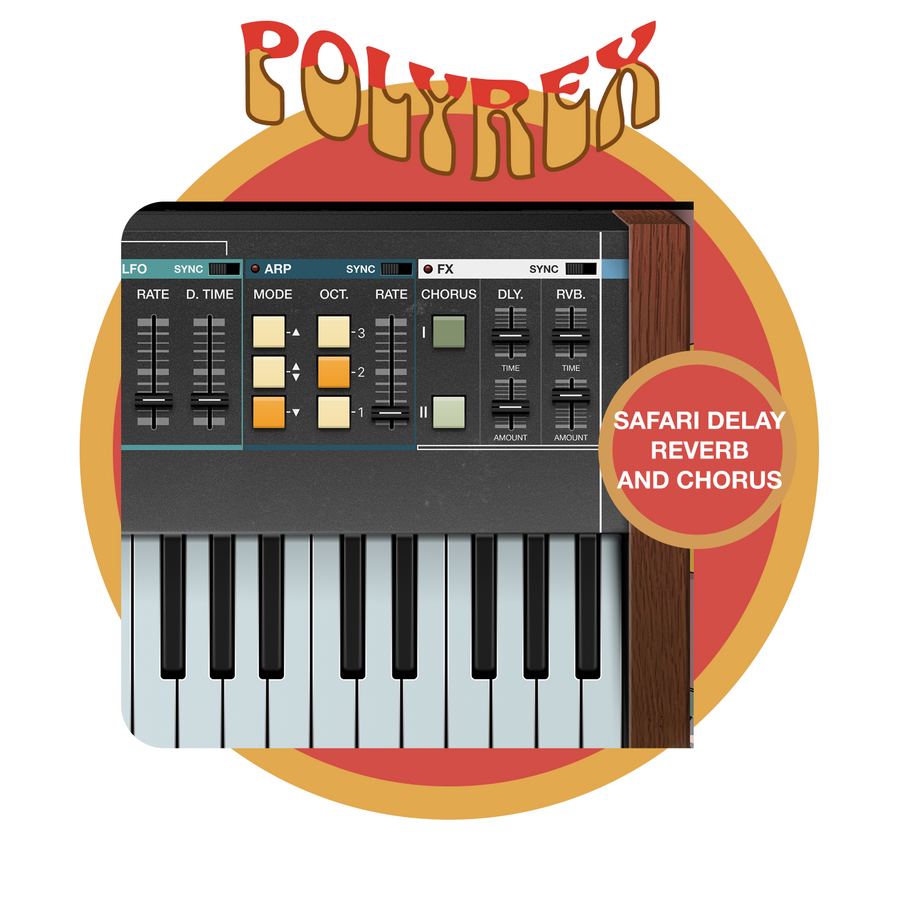 PolyRex - Vintage Polyphonic Synthesizer – Safari Audio
