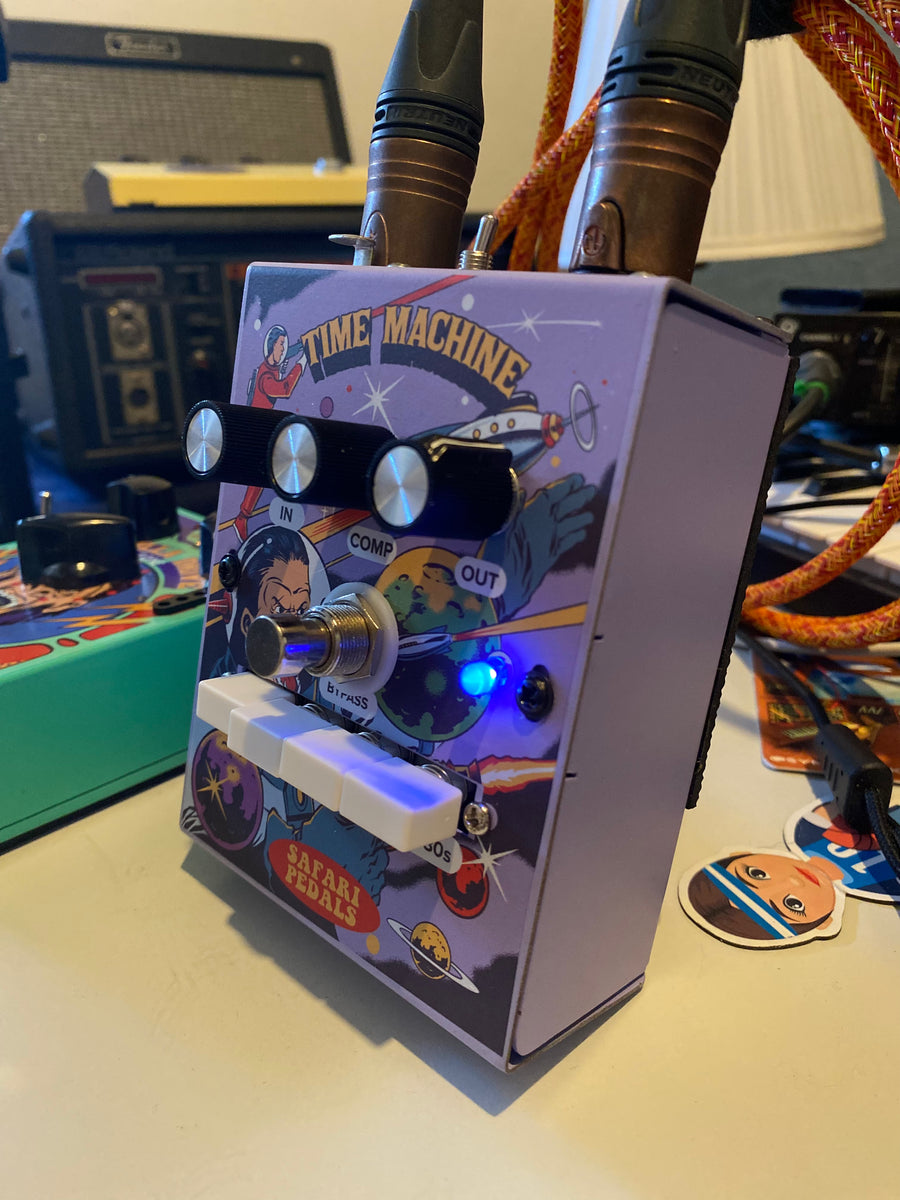 safari pedals time machine Time Machine guitar pedal for mic preamp & compression