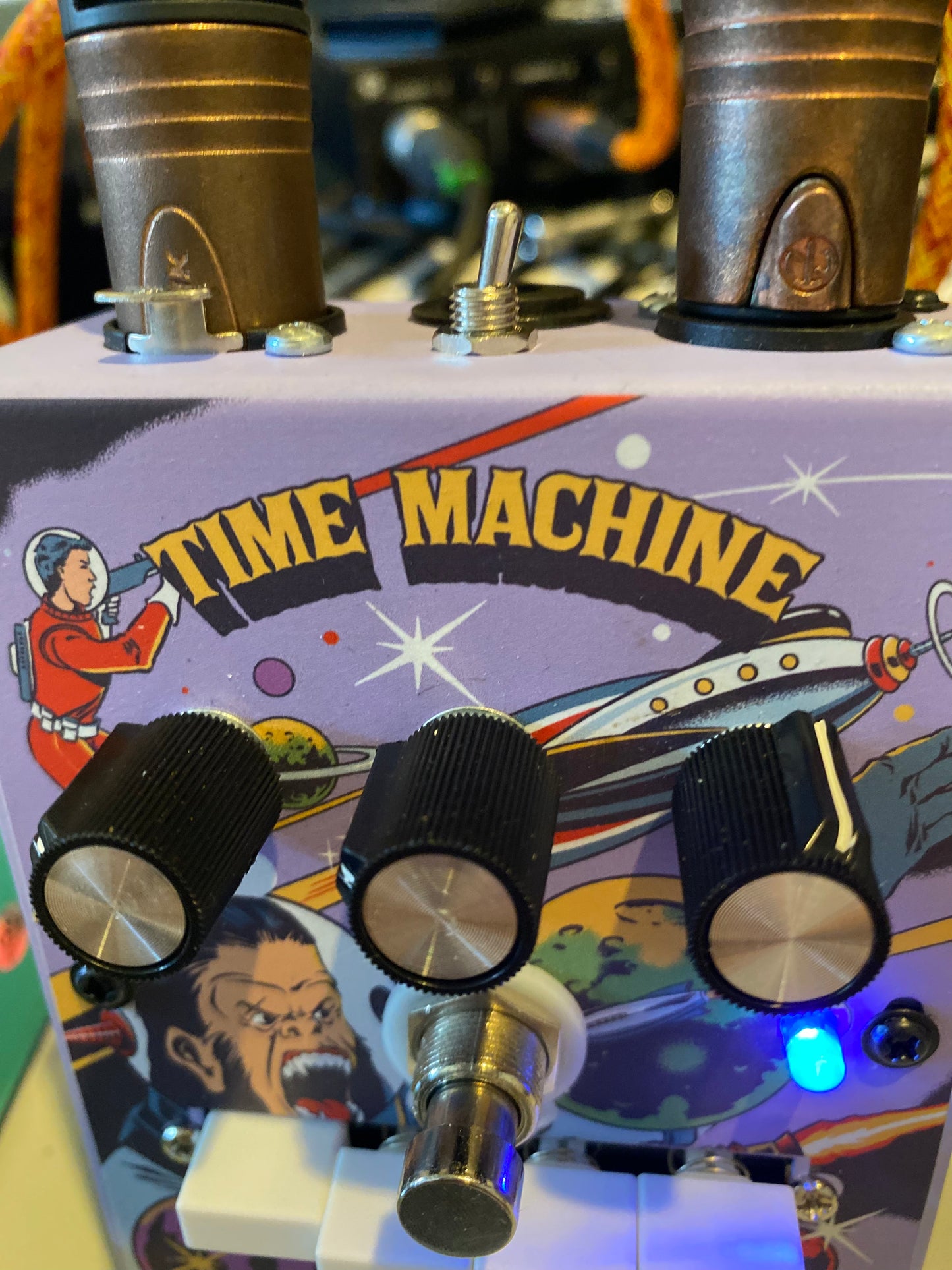 Time Machine hardware - Mic preamp and overdrive pedal with compression