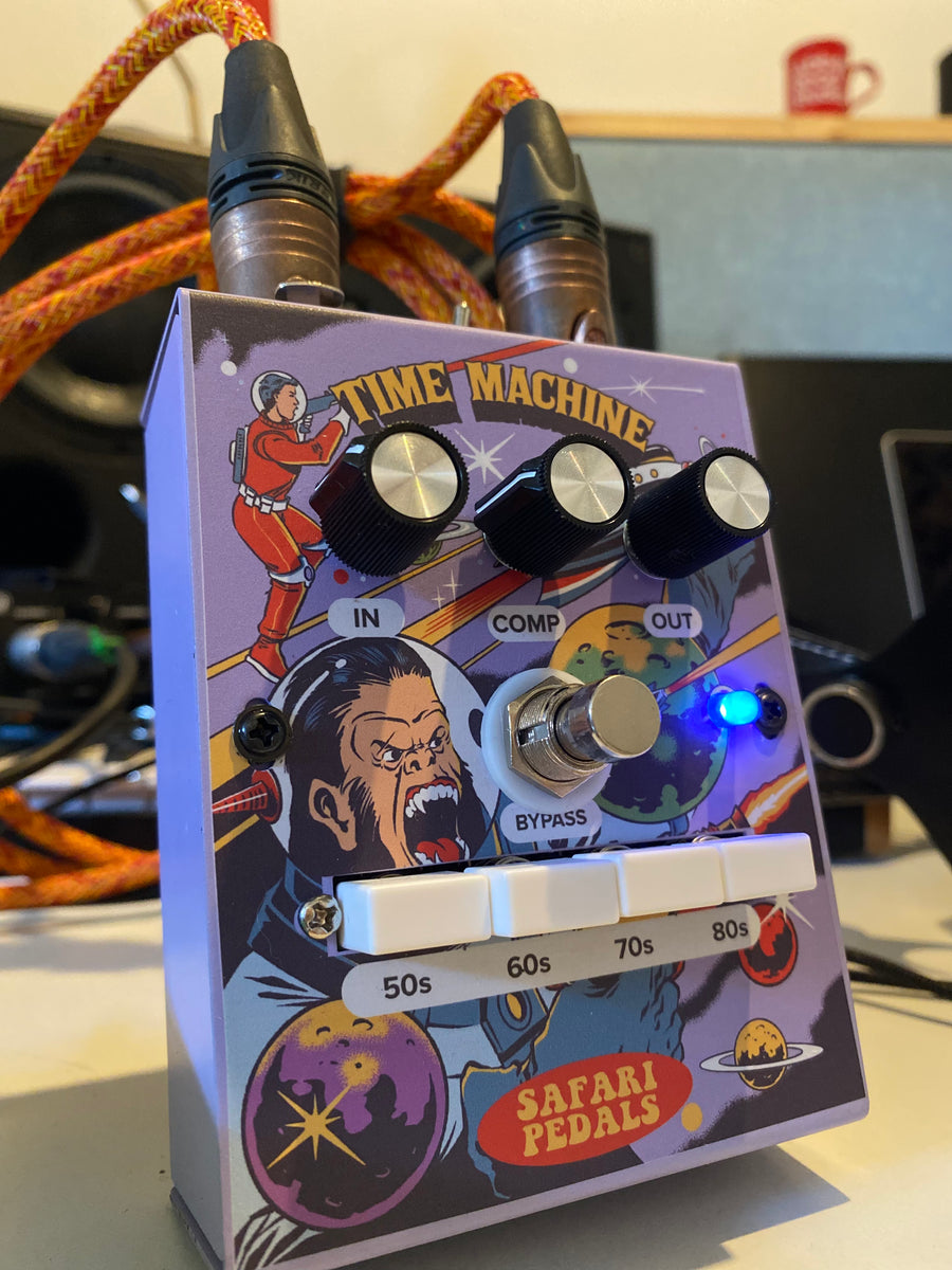 safari pedals time machine Time Machine guitar pedal for mic preamp & compression