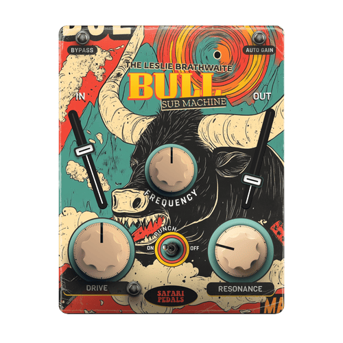 Bull Sub Machine - Leslie Brathwaite's secret weapon - Safari Pedals