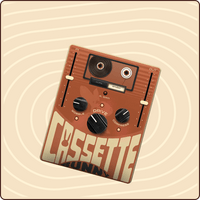 Cassette Bunny - Lofi Warmth Tape Distortion - Safari Pedals