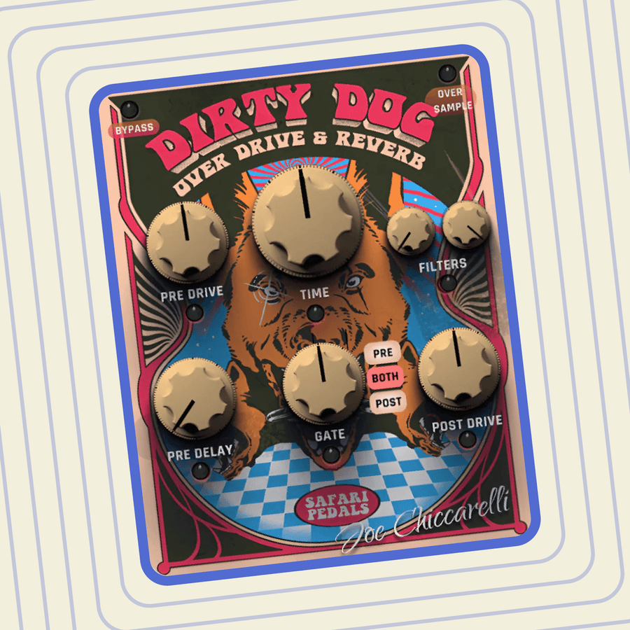 Dirty Dog reverb & overdrive plugin by Joe Chiccarelli | Safari
