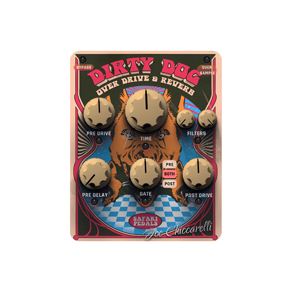 Dirty Dog reverb & overdrive plugin by Joe Chiccarelli | Safari