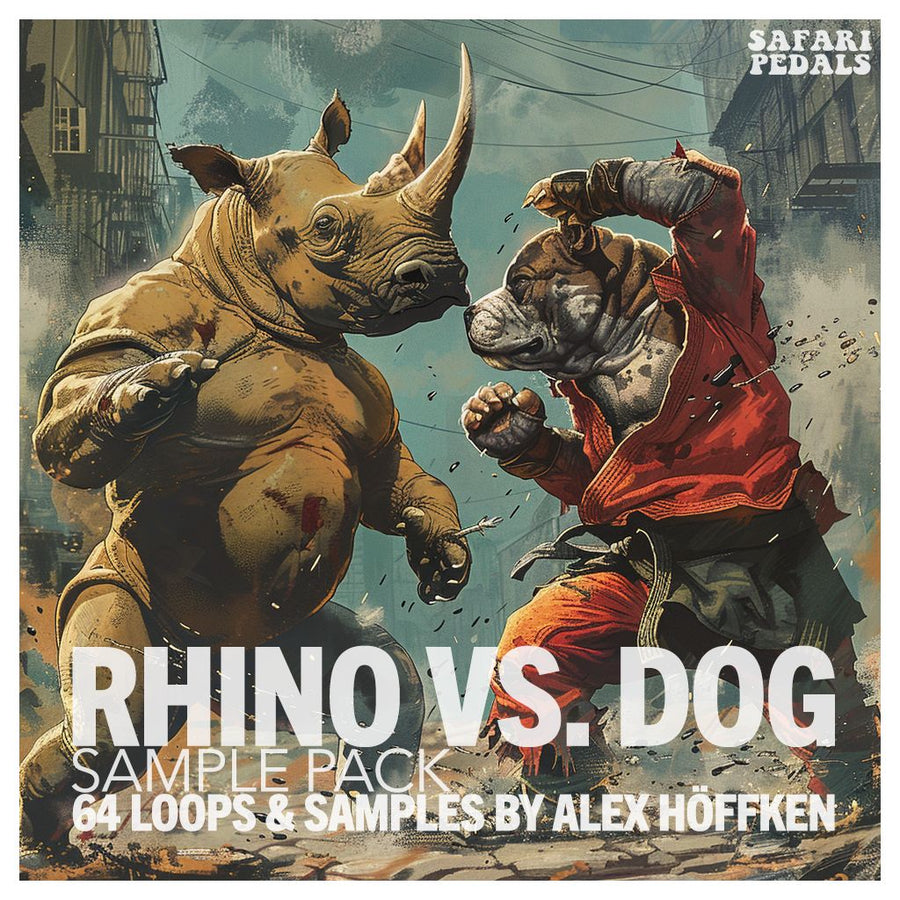 DOG vs RHINO - Animal Pack 005