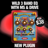 Dragon Eq - Wild 3 band eq with MS & Drive - Safari Pedals