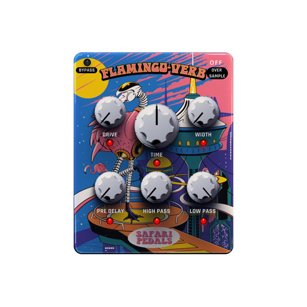 Flamingo Verb - 4 wild reverbs in one plugin
