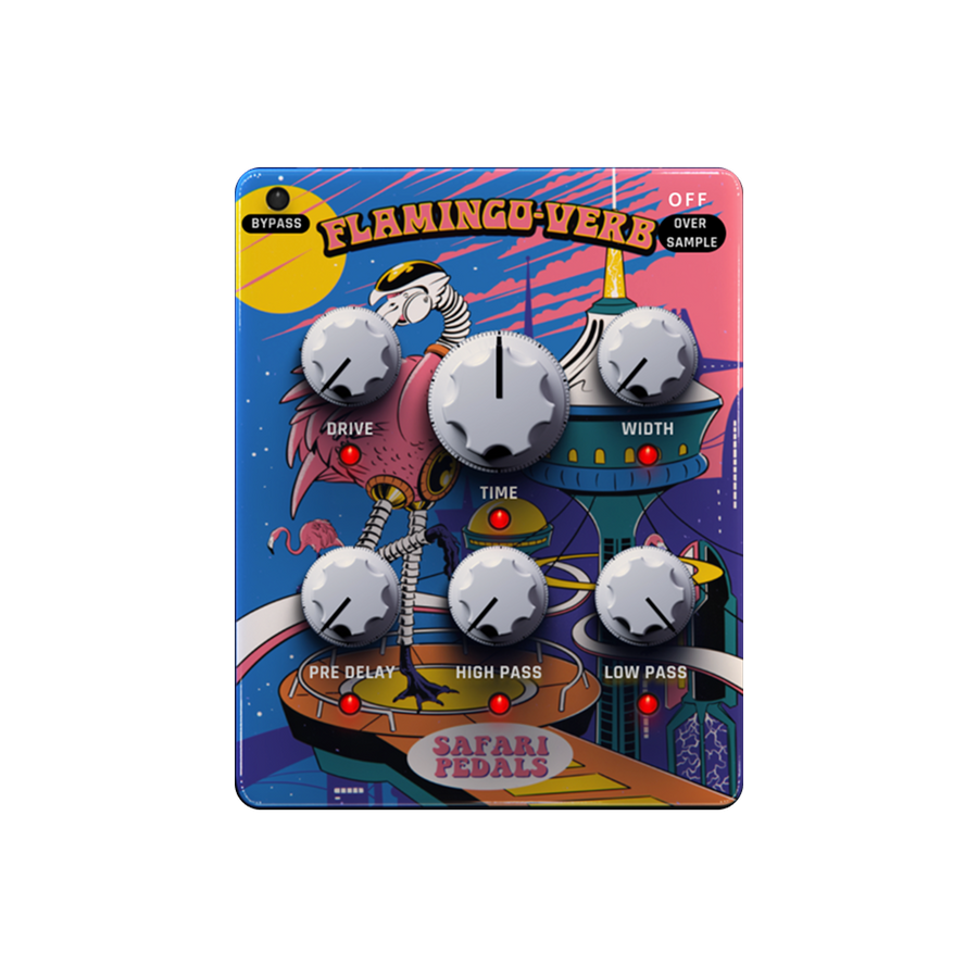 safari pedals vst Flamingo Verb unique reverb with IR recordings