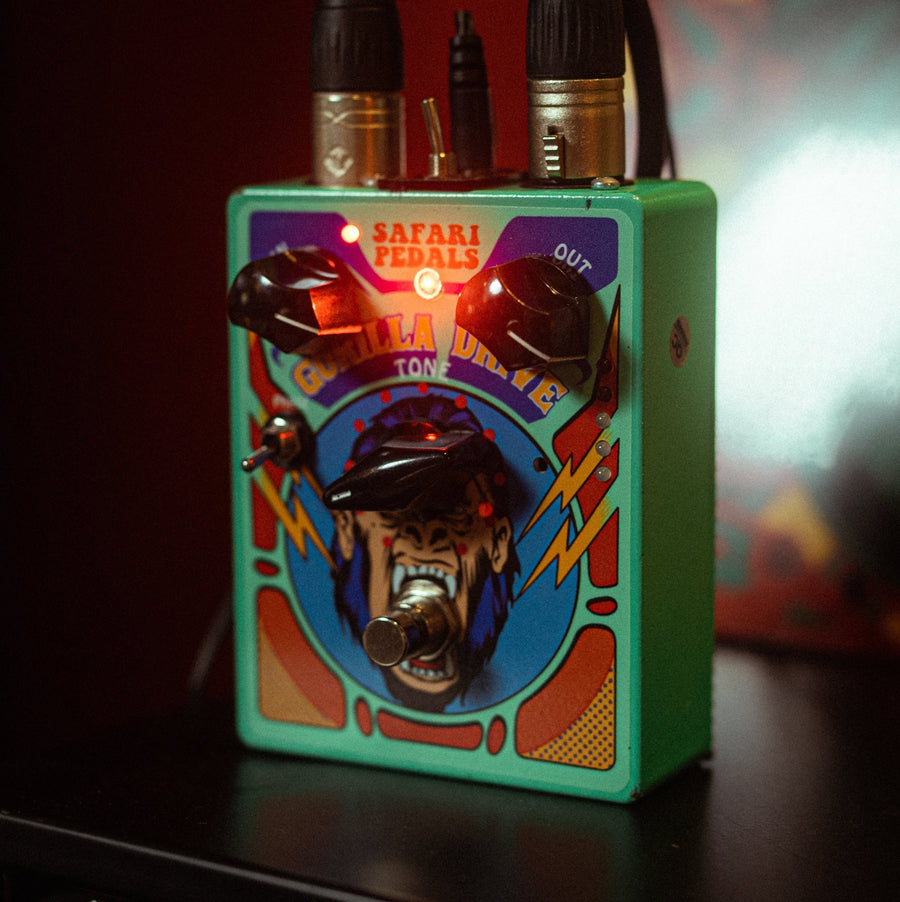 Gorilla Drive - Mic preamp and overdrive pedal with tone V2