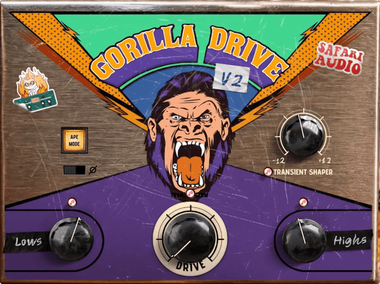 Gorilla Drive - Warm analog saturation in a plugin - Safari Audio