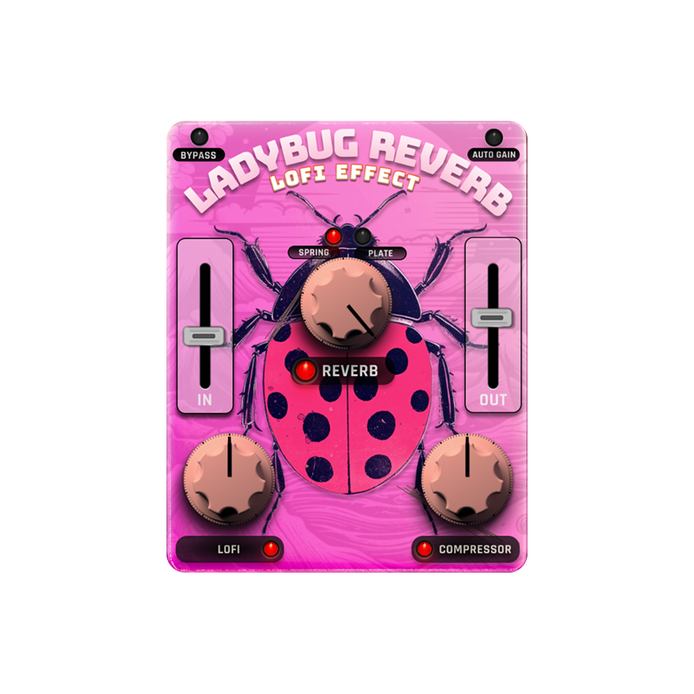 LadyBug Reverb - LoFi Reverb machine