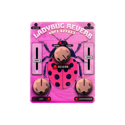 LadyBug Reverb - LoFi Reverb machine