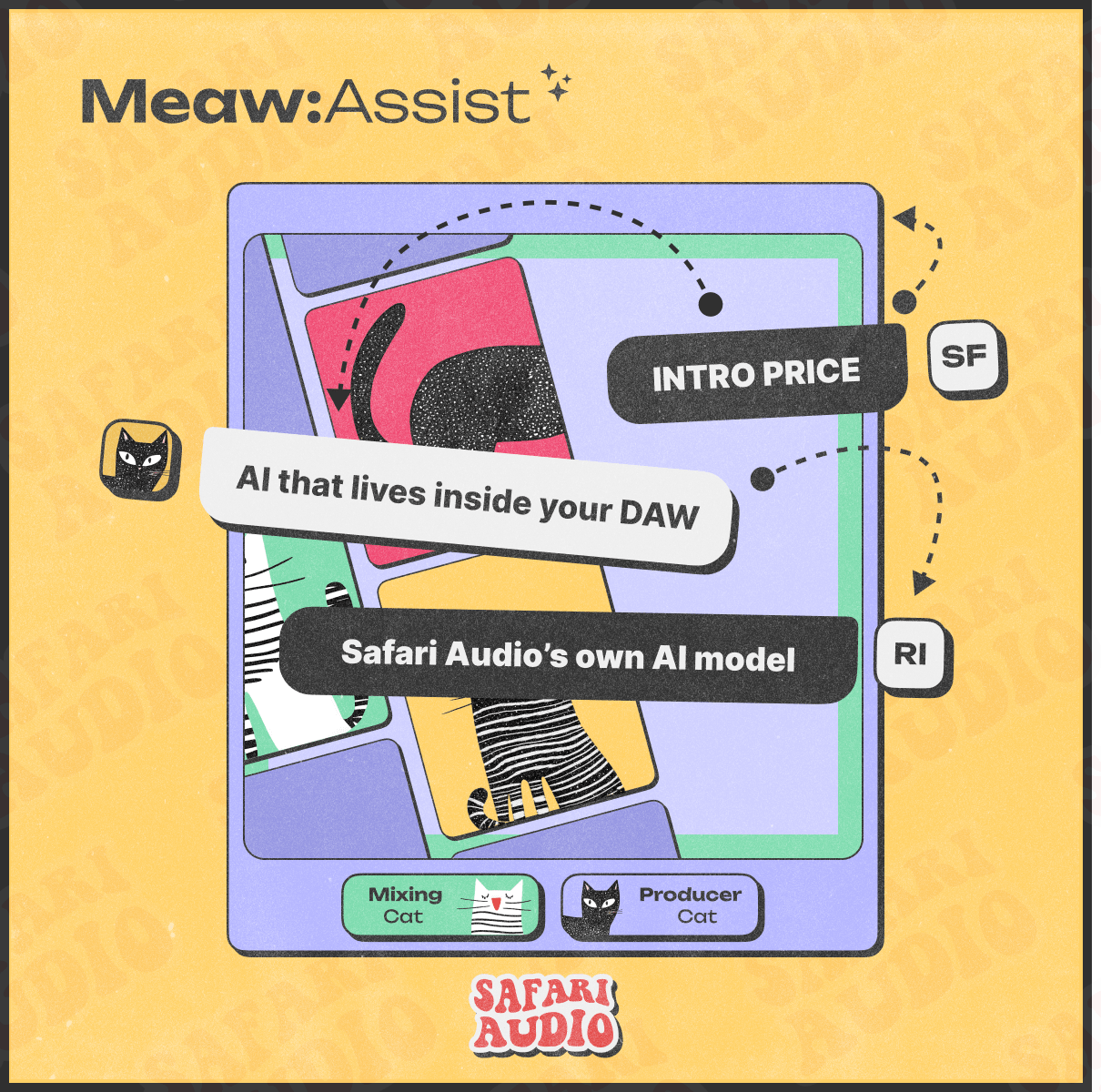 Meaw : Assist - Your new AI cat friend - Safari Audio