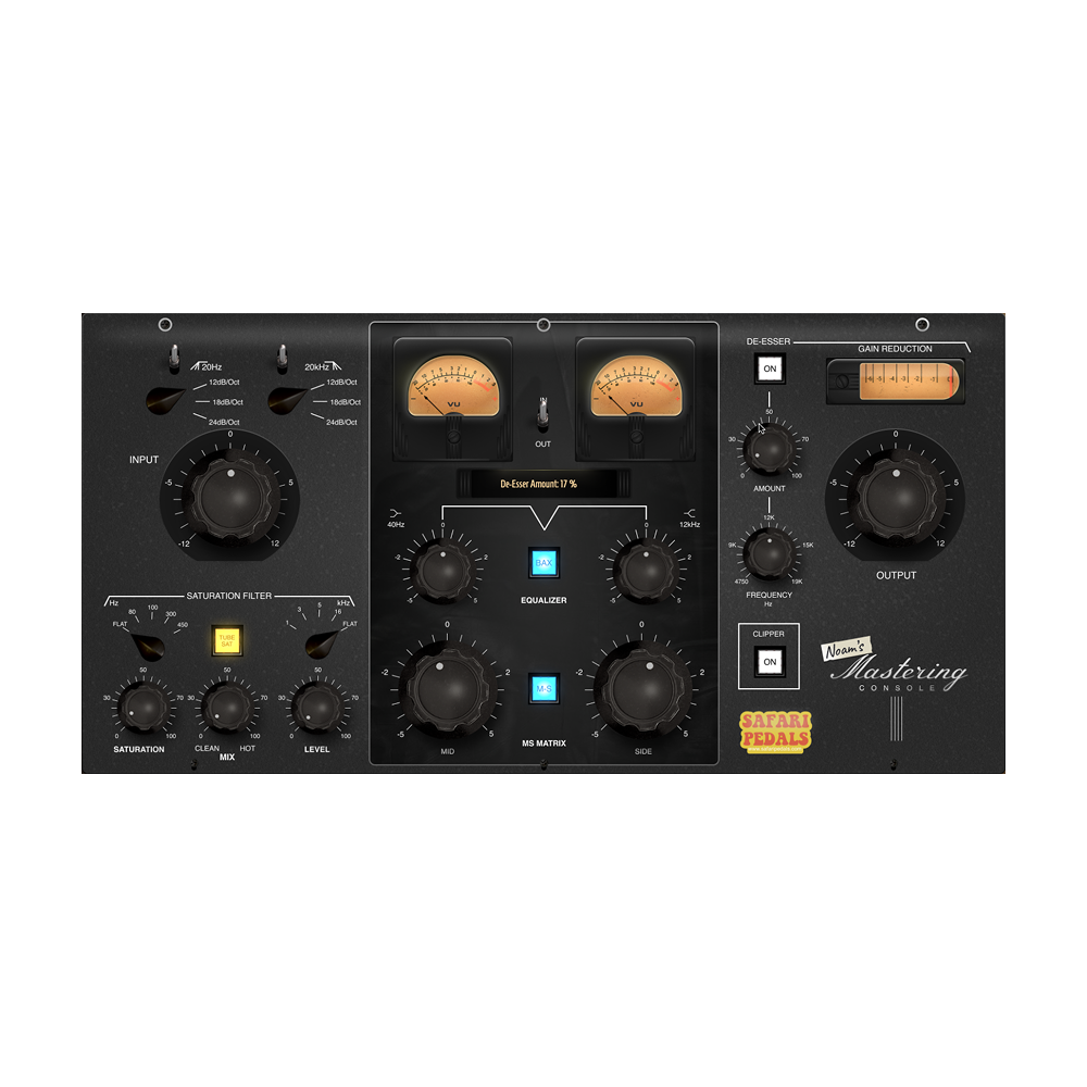 Noam's Mastering Console - – Safari Audio