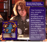 Owl Control - 4 smart compressors in one wild plugin - Safari Pedals