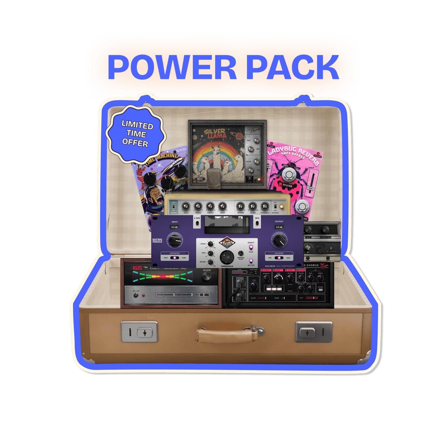 Power Pack - Safari Pedals