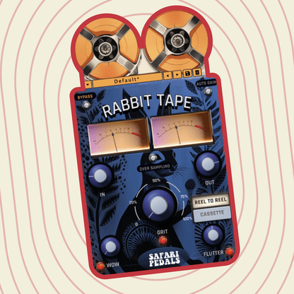 Rabbit Tape - Jungle Warmth Tape Distortion - Safari Pedals