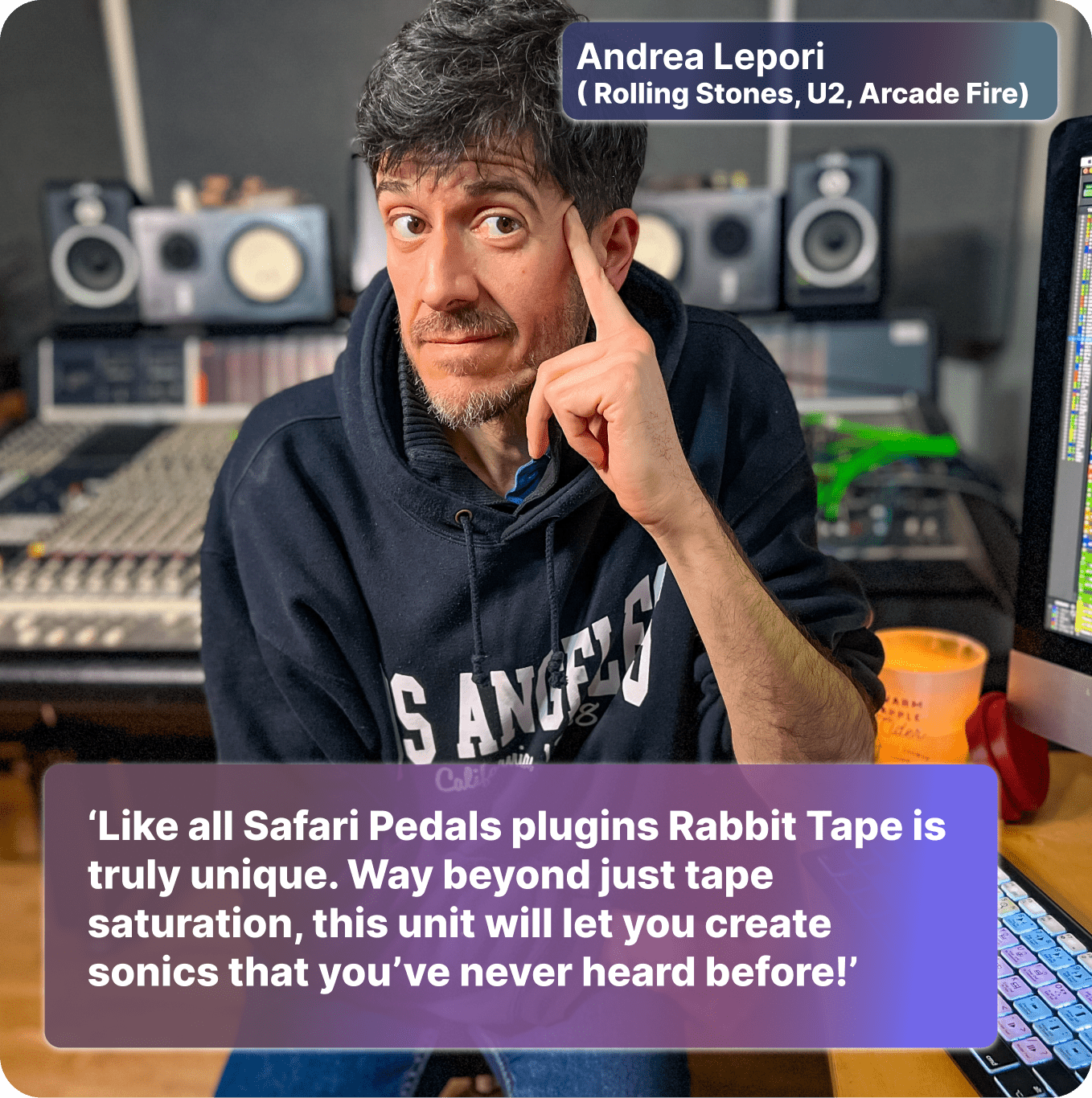 Rabbit Tape - Jungle Warmth Tape Distortion - Safari Pedals