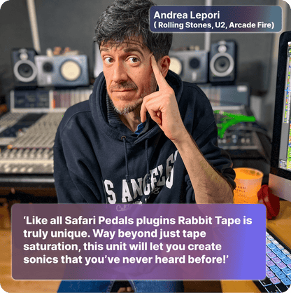 Rabbit Tape - Jungle Warmth Tape Distortion - Safari Pedals