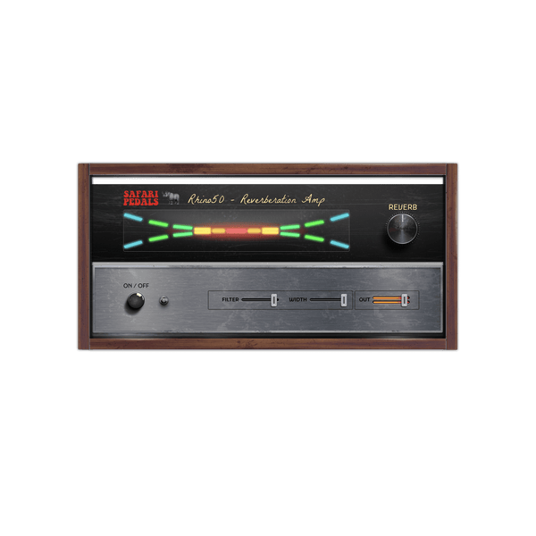 Rhino Reverb - Vintage HiFi Reverb amp, with a wild twist - Safari Pedals