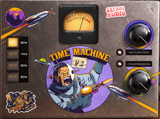 Time Machine - Instant vintage compressor and filters - Safari Audio