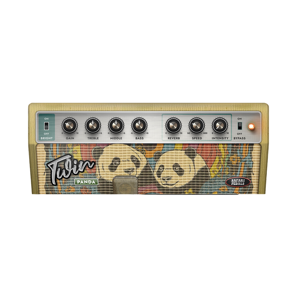 Twin Panda – Vintage clean tone gone wild