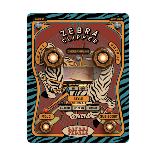 Zebra Clipper - Classic Clipper gone wild - Safari Pedals