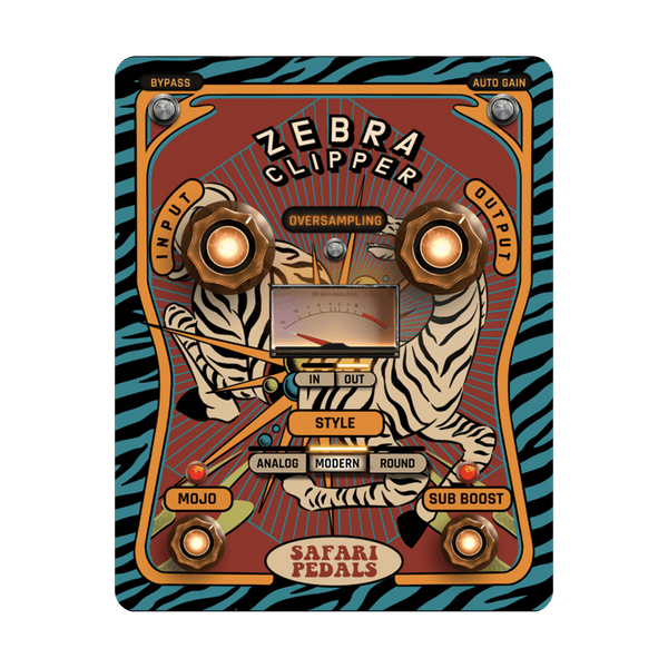 Zebra Clipper - Classic Clipper gone wild - Safari Pedals