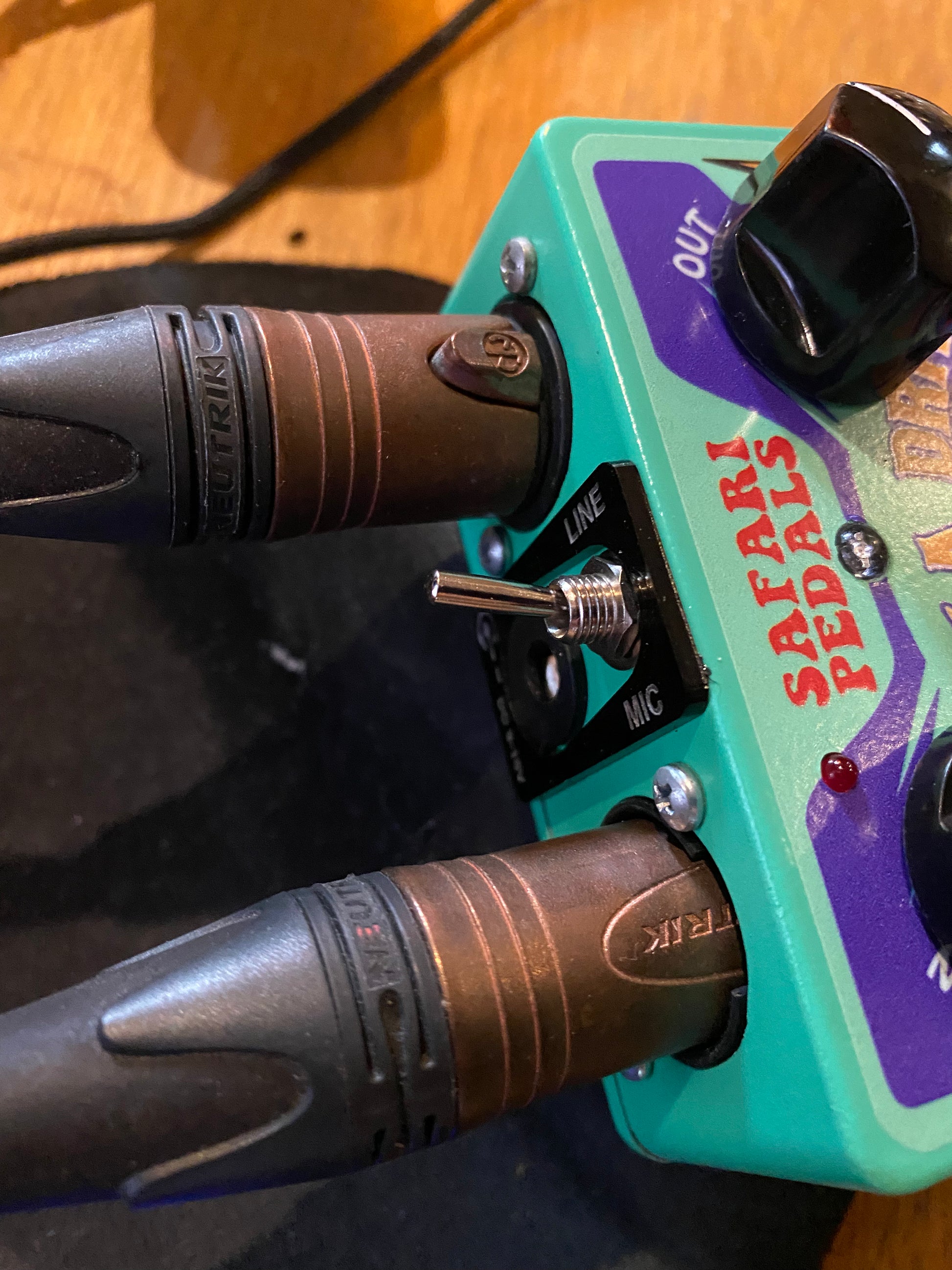 Gorilla Drive - Mic preamp and overdrive pedal with tone